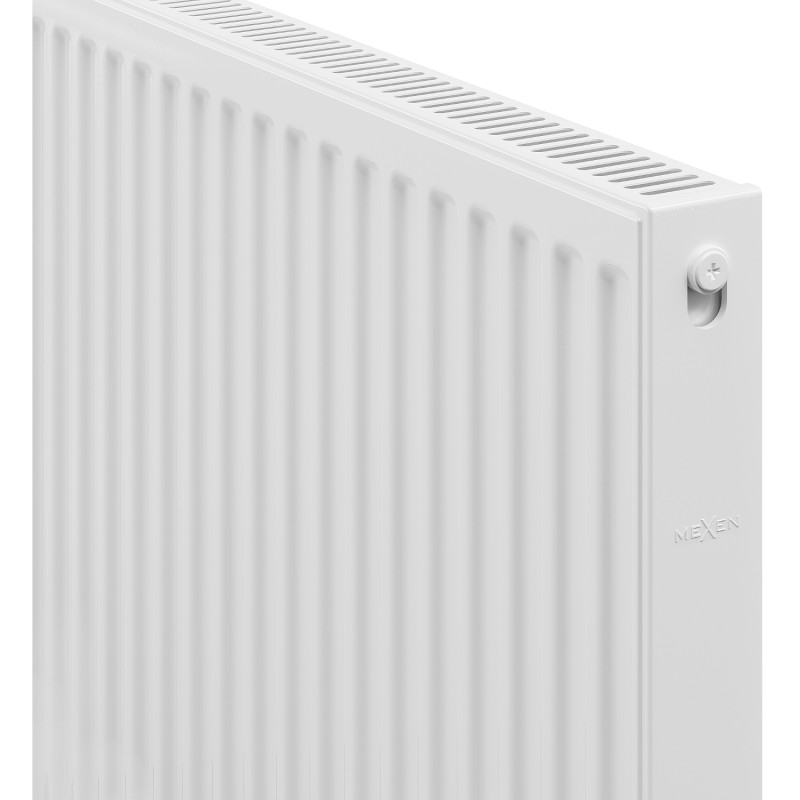Mexen C11 plokščias radiatorius 600 x 900 mm, šoninis prijungimas, 840 W, baltas - W411-060-090-00