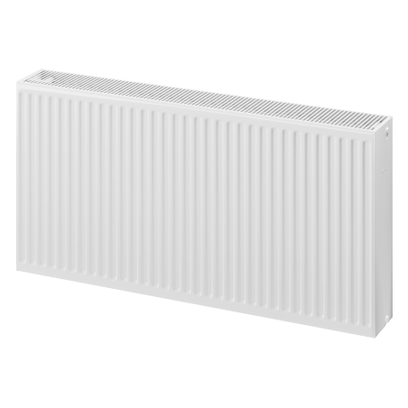 Mexen C33 plokštelinis radiatorius 600 x 1100 mm, šoninis prijungimas, 2568 W, baltas - W433-060-110-00
