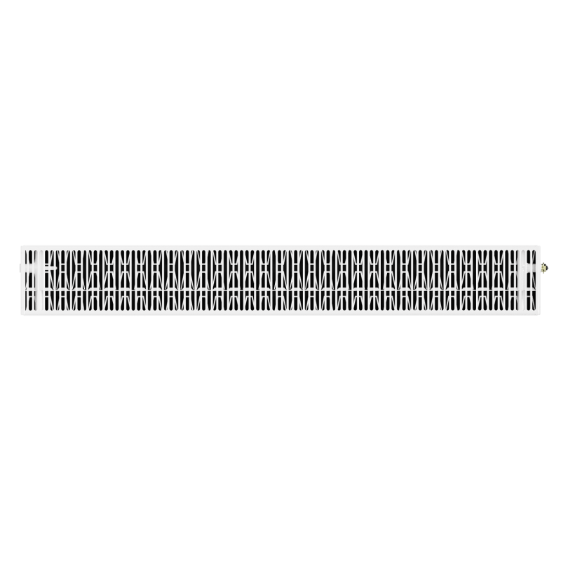 Mexen CV33 plieninis radiatorius, 600 x 1300 mm, apatinis prijungimas, 3035 W, baltas - W633-060-130-00