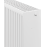 Mexen C33 plokštuminis radiators 600 x 2000 mm, šoninis prijungimas, 4669 W, baltas - W433-060-200-00