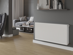 Mexen C33 plokštuminis radiators 600 x 2000 mm, šoninis prijungimas, 4669 W, baltas - W433-060-200-00