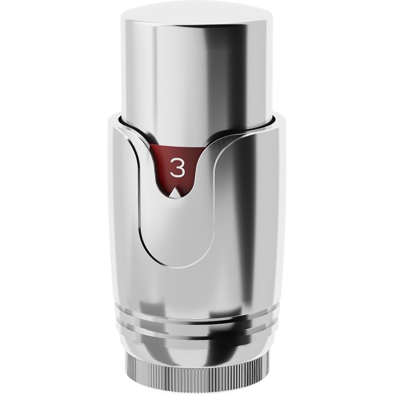 Mexen Uni-Term termostatinė radiatoriaus galvutė, chromas - W900-000-01