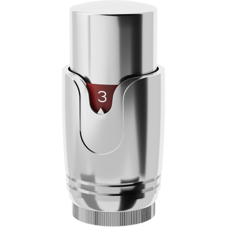 Mexen Uni-Term termostatinė radiatoriaus galvutė, chromas - W900-000-01