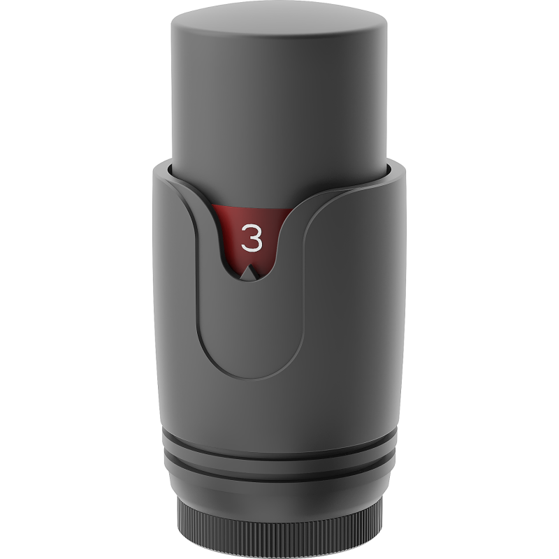 Mexen Uni-Term termostatinė galvutė radiatoriams, antracito - W900-000-66