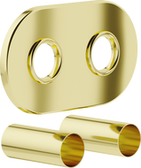 Mexen Uni-Term R dvigubas radiatorių maskavimo rinkinys, auksinis - W905-000-50