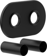 Mexen Uni-Term R dviguba maskuojama radiatoriaus sistema, juoda - W905-000-70