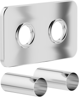 Mexen Uni-Term Dviguba maskavimo rinkinys radiatoriui, chromuotas - W910-000-01