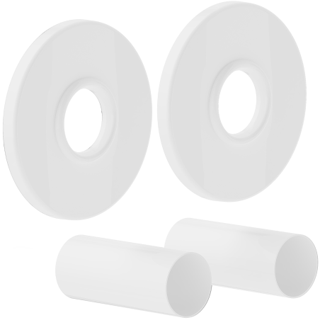 Mexen Uni-Term R viengubas radiatoriaus maskavimo rinkinys, baltas - W904-000-20