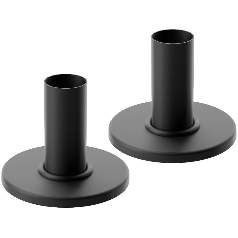 Mexen Uni-Term R viengubas radiatoriaus dangtelio rinkinys, juodas - W904-000-70