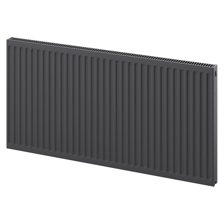 Mexen C11 plokštelinė radiatorių 600 x 400 mm, šoninis prijungimas, 373 W, antracitas - W411-060-040-66