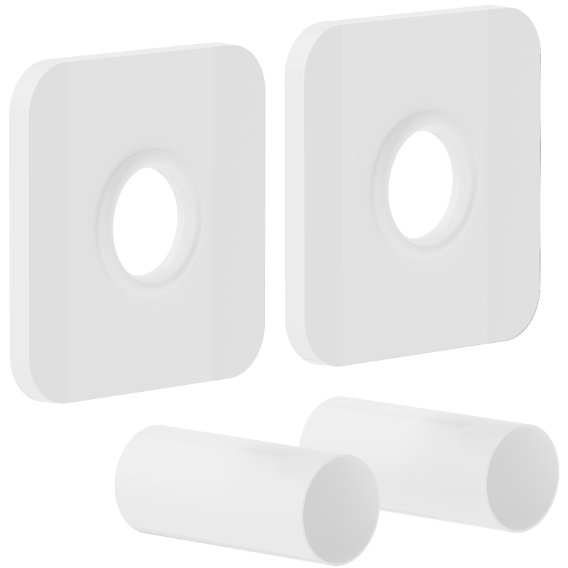 Mexen Uni-Term S vieno radiatoriaus maskavimo komplektas, baltas - W909-000-20