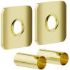 Mexen Uni-Term S viengubas radiatorių maskavimo komplektas, auksinis - W909-000-50