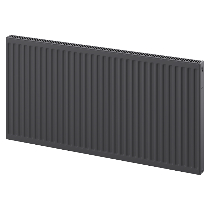 Mexen C11 radiatorius plokštė 600 x 2000 mm, šoninė prijungimas, 1867 W, antracito spalvos - W411-060-200-66