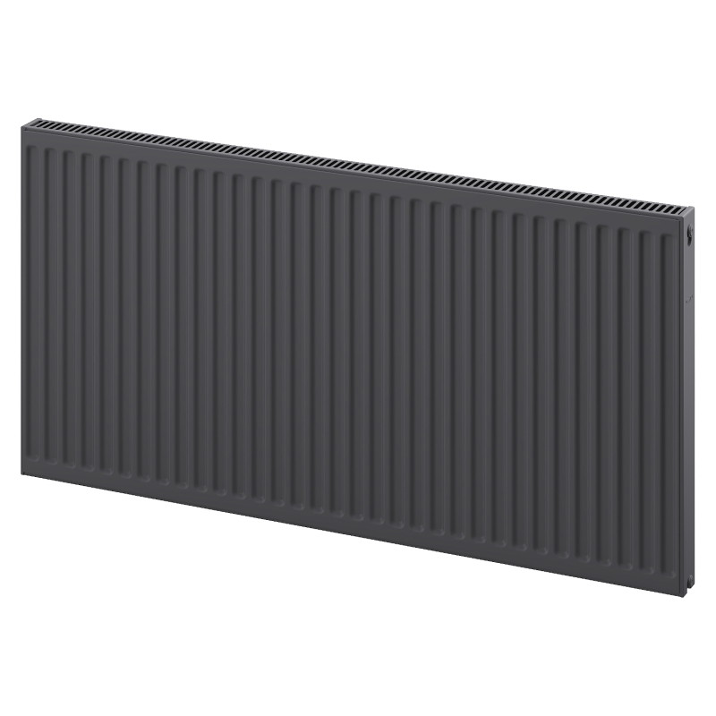 Mexen C11 plokščias radiatorius 900 x 1400 mm, šoninis prijungimas, 1783 W, antracitas - W411-090-140-66