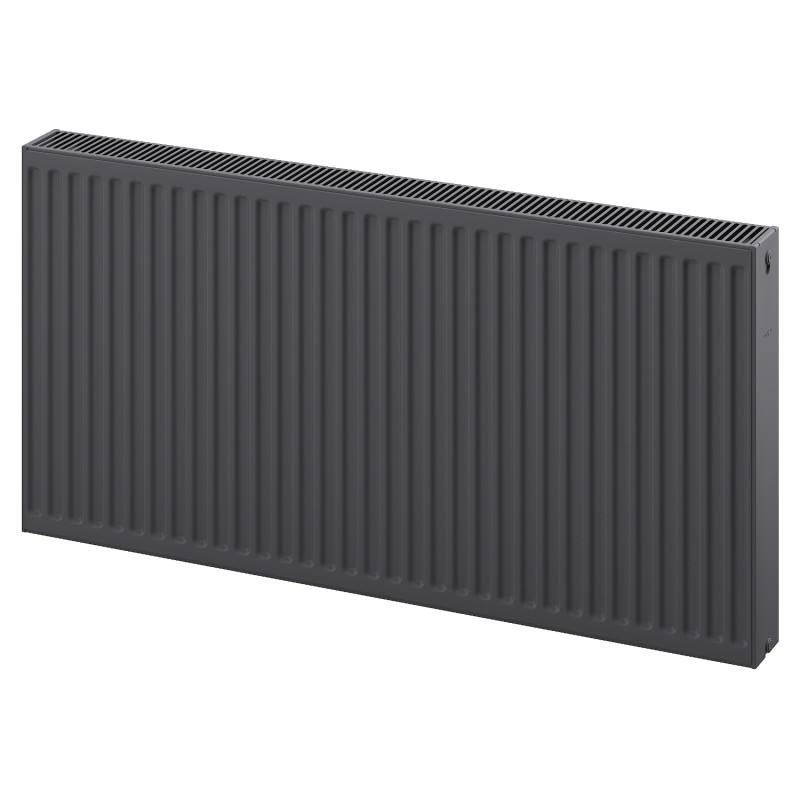 Mexen C22 plokščias radiatorius 300 x 800 mm, šoninis prijungimas, 746 W, antracitas - W422-030-080-66