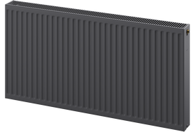 Mexen CV22 plokščias šildytuvas 400 x 1000 mm, apatinis prijungimas, 1185 W, antracitas - W622-040-100-66