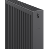Mexen C22 plokštelinis radiatorius 600 x 600 mm, šoninis pajungimas, 992 W, antracito spalvos - W422-060-060-66