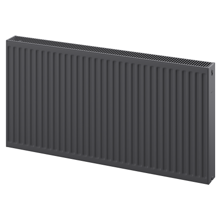 Mexen C22 plokščiasis šildytuvas 600 x 1100 mm, šoninis jungimas, 1818 W, antracito - W422-060-110-66