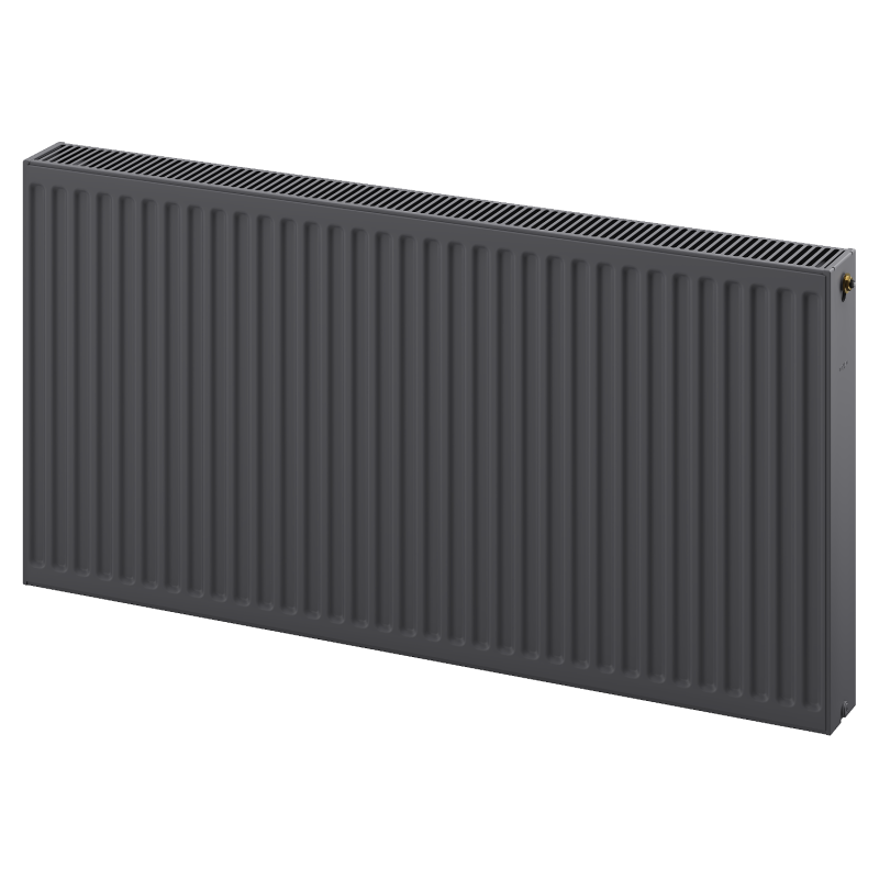 Mexen CV22 plokštinis radiators 600 x 600 mm, apatinis pr подключение, 992 W, antracitas - W622-060-060-66