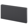 Mexen CV22 plokštinis radiators 600 x 600 mm, apatinis pr подключение, 992 W, antracitas - W622-060-060-66