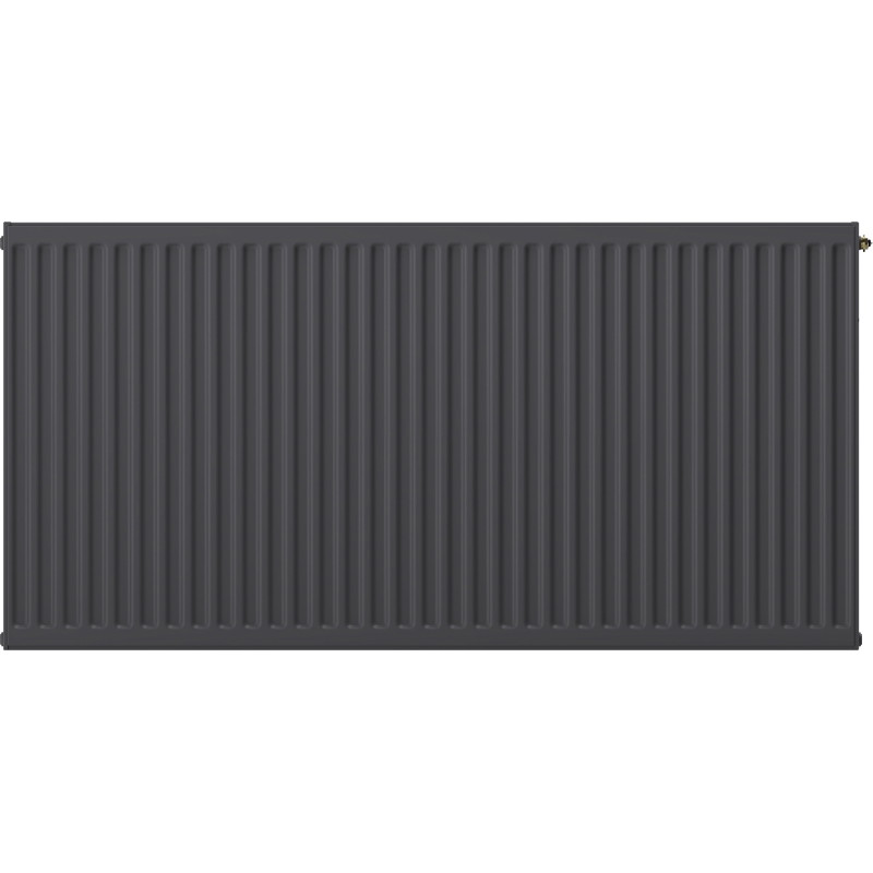 Mexen CV22 plokščias radiatorius 600 x 1600 mm, apatinis prijungimas, 2644 W, antracitas - W622-060-160-66