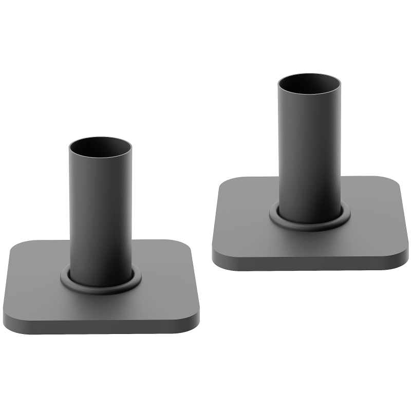 Mexen Uni-Term S vieno radiatoriaus maskavimo komplektas, antracitas - W909-000-66