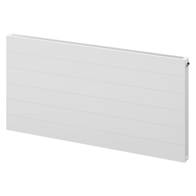 Mexen Line CVL11 plokščias radiatorius 600 x 400 mm, apatinis prijungimas, 313 W, baltas - W611L-060-040-00