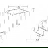 Mexen Asis dantų šepetėlių laikiklis, Juoda - 7017638-70