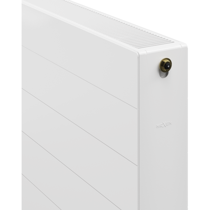 Mexen Line CVL22 plokščias radiatorius 900 x 600 mm, apatinis prijungimas, 1320 W, baltas - W622L-090-060-00