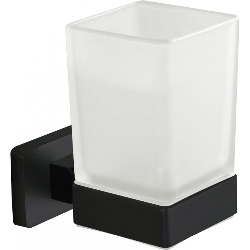 Mexen Asis dantų šepetėlių laikiklis, juodas - 7017638-70