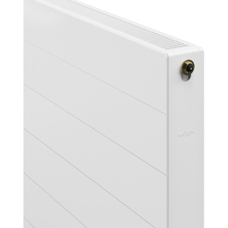 Mexen CVL21 Plokščias radiatorius Line 900 x 1600 mm, apatinis jungtis, 2543 W, baltas - W621L-090-160-00