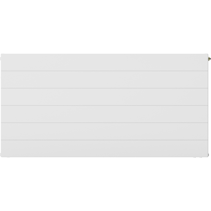 Mexen Line CVL33 plokščias radiatorius 400 x 1200 mm, apatinis prijungimas, 1898 W, baltas - W633L-040-120-00