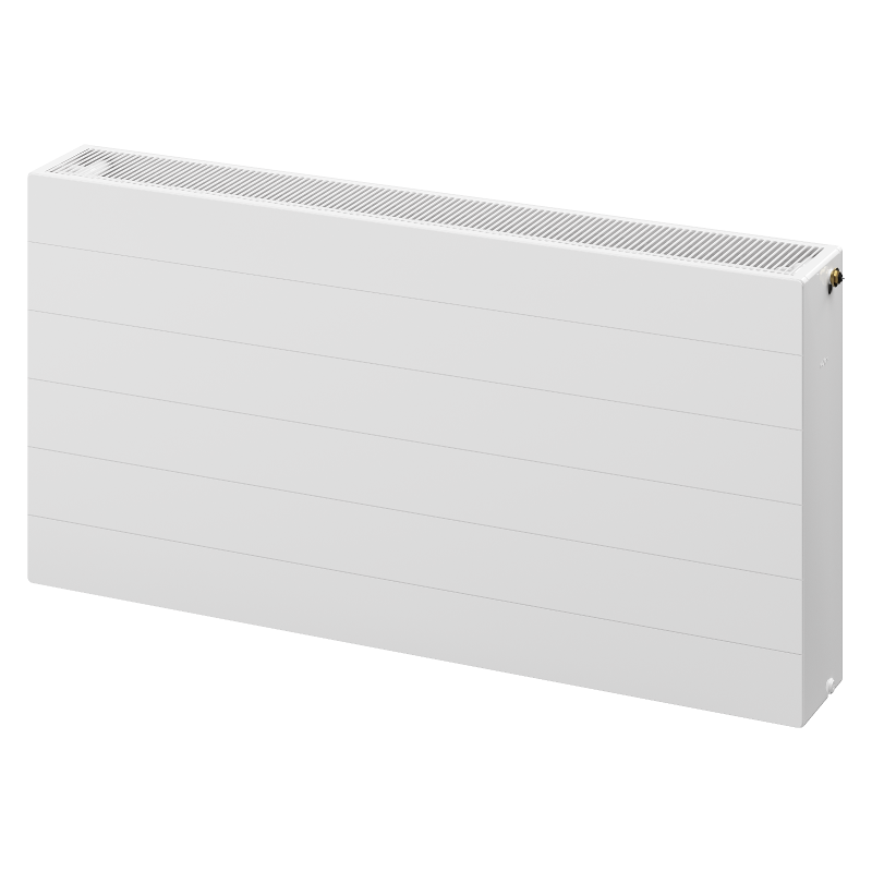 Mexen Line CVL33 plokščias radiatorius 500 x 1100 mm, apatinis pajungimas, 2091 W, baltas - W633L-050-110-00