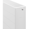 Mexen Line CL33 plokščiojo radiatoriaus 900 x 600 mm, šoninis prijungimas, 1800 W, baltas - W433L-090-060-00