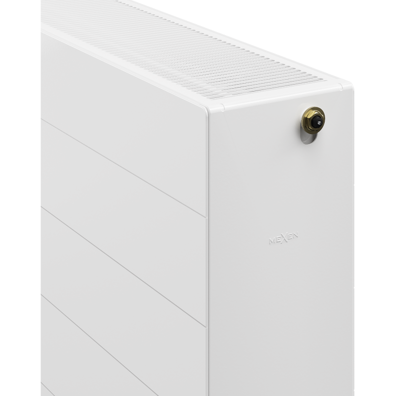 Mexen Line CVL33 plokščias radiatorius 600 x 800 mm, apatinis prijungimas, 1761 W, baltas - W633L-060-080-00