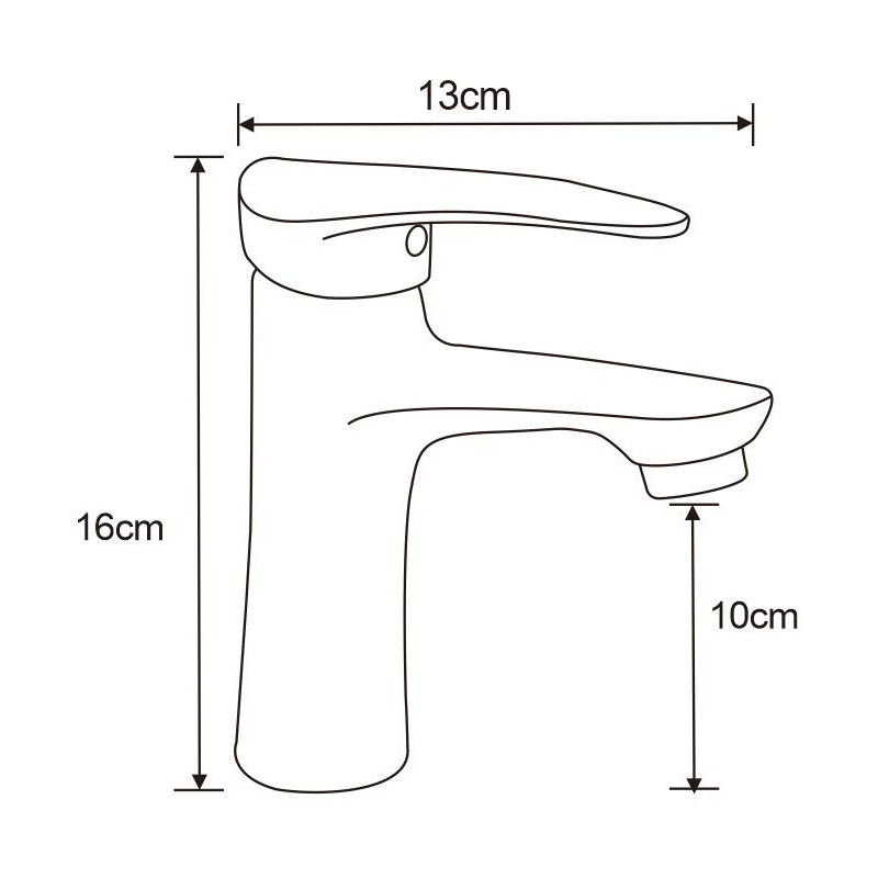 Mexen Irys praustuvo maišytuvas, chromas - 747500-00