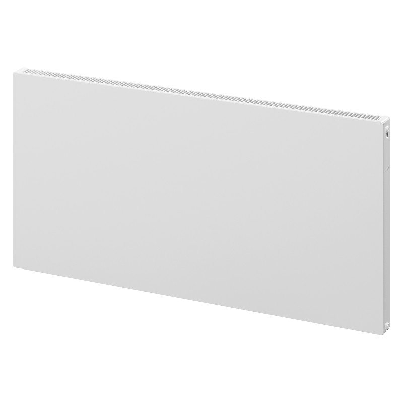 Mexen CF11 Plokščias plokštinis radiatorius 300 x 1300 mm, šoninis prijungimas, 591 W, baltas - W411F-030-130-00