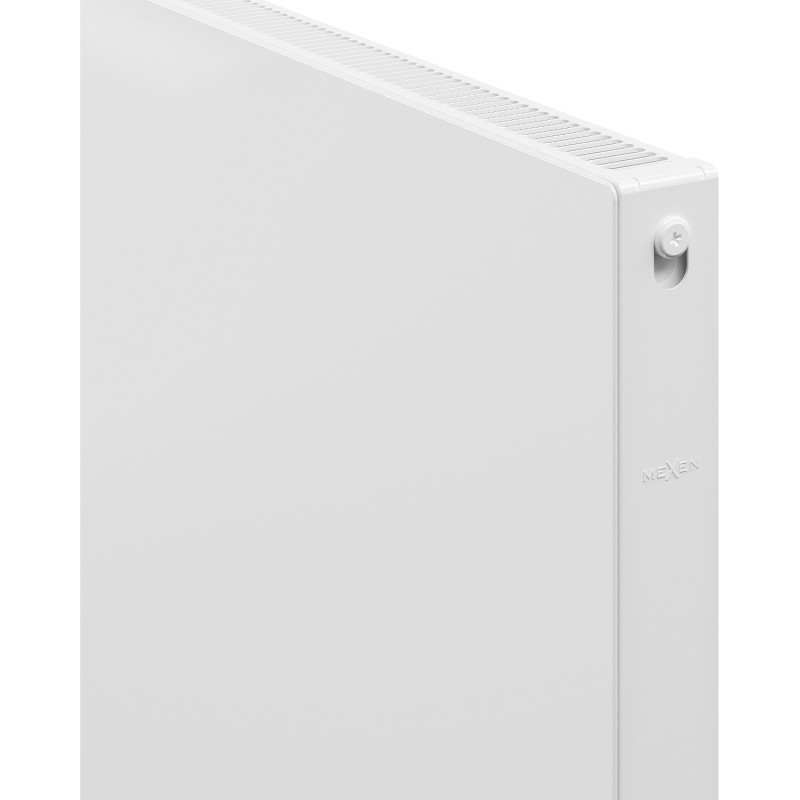 Mexen CF11 Plokščias plokštinis radiatorius 300 x 1300 mm, šoninis prijungimas, 591 W, baltas - W411F-030-130-00