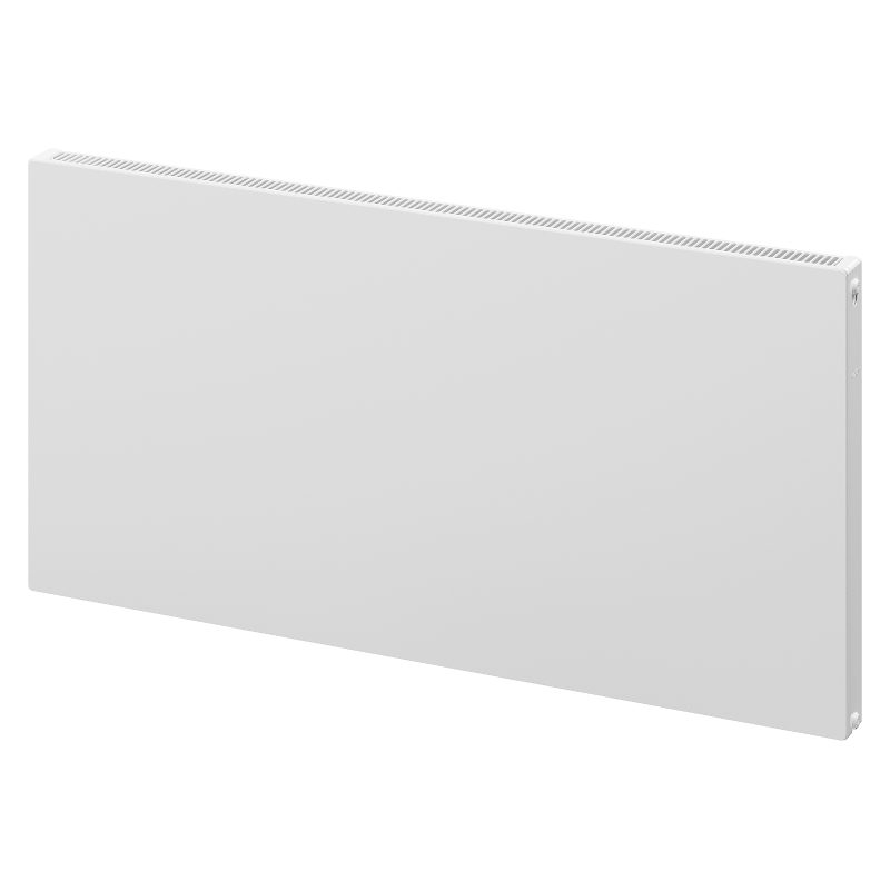Mexen Flat CF11 plokščias radiatorių 500 x 1000 mm, šoninis prijungimas, 682 W, baltas - W411F-050-100-00