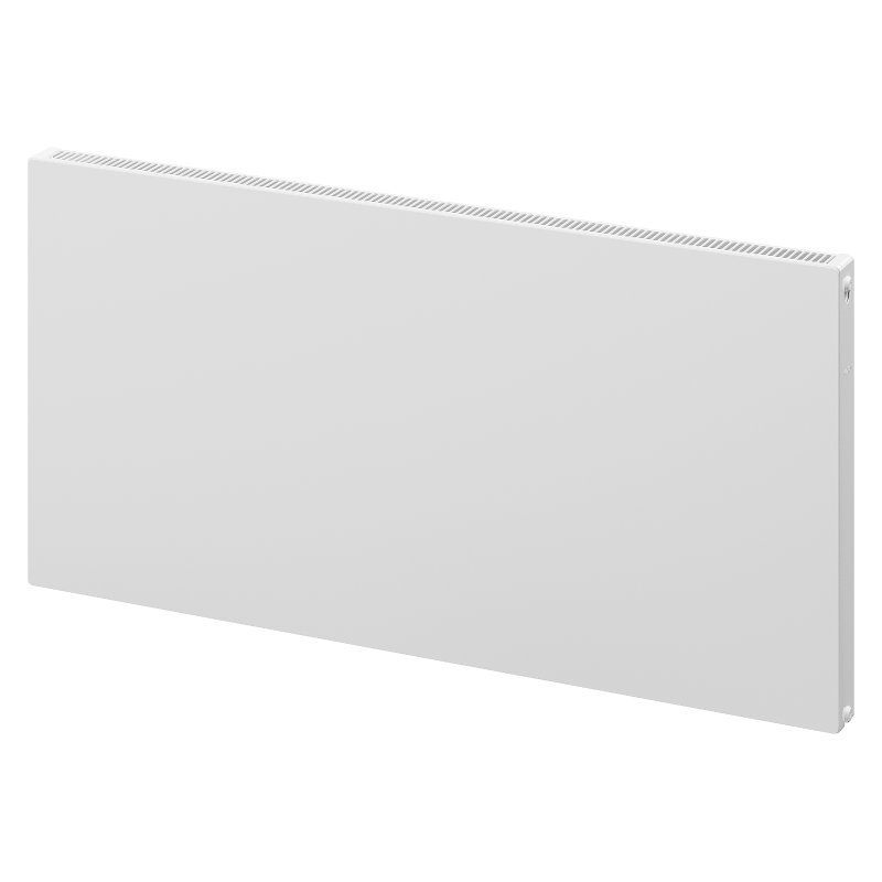 Mexen Flat CF11 plokštuminis radiatorius 600 x 600 mm, šoninis prisijungimas, 470 W, baltas - W411F-060-060-00