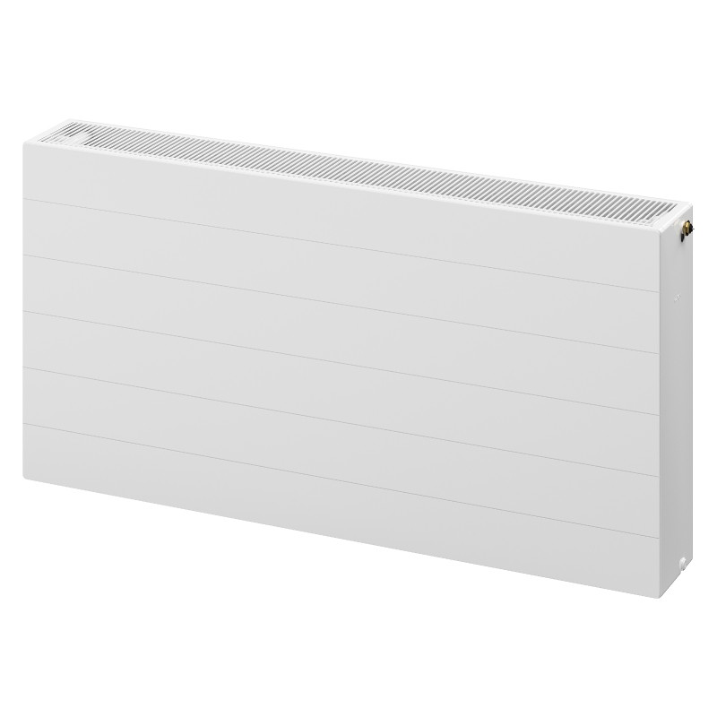 Mexen CVL33 Line plokštelinis radiatorius 900 x 2000 mm, apatinis sujungimas, 6002 W, baltas - W633L-090-200-00