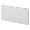 Mexen Flat CF22 plokštelinis radiatorius 300 x 400 mm, šoninis prijungimas, 360 W, baltas - W422F-030-040-00