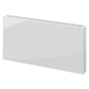 Mexen Flat CF22 plokščias radiatorius 300 x 600 mm, šoninis jungimas, 540 W, baltas - W422F-030-060-00