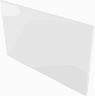 Mexen Uni šoninė 90 cm panelė stačiakampiai voniai, balta - 55099-090