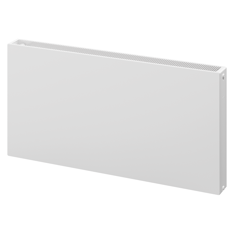 Mexen Flat CF22 plokščias radiatorius 400 x 2000 mm, šoninis prijungimas, 2276 W, baltas - W422F-040-200-00