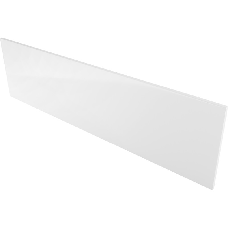 Mexen Uni priekinis panelis 130 cm stačiakampiai voniai, baltas - 55099-130