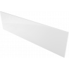 Mexen Uni priekinis skydo skydelis 140 cm stačiakampio voniai, baltas - 55099-140
