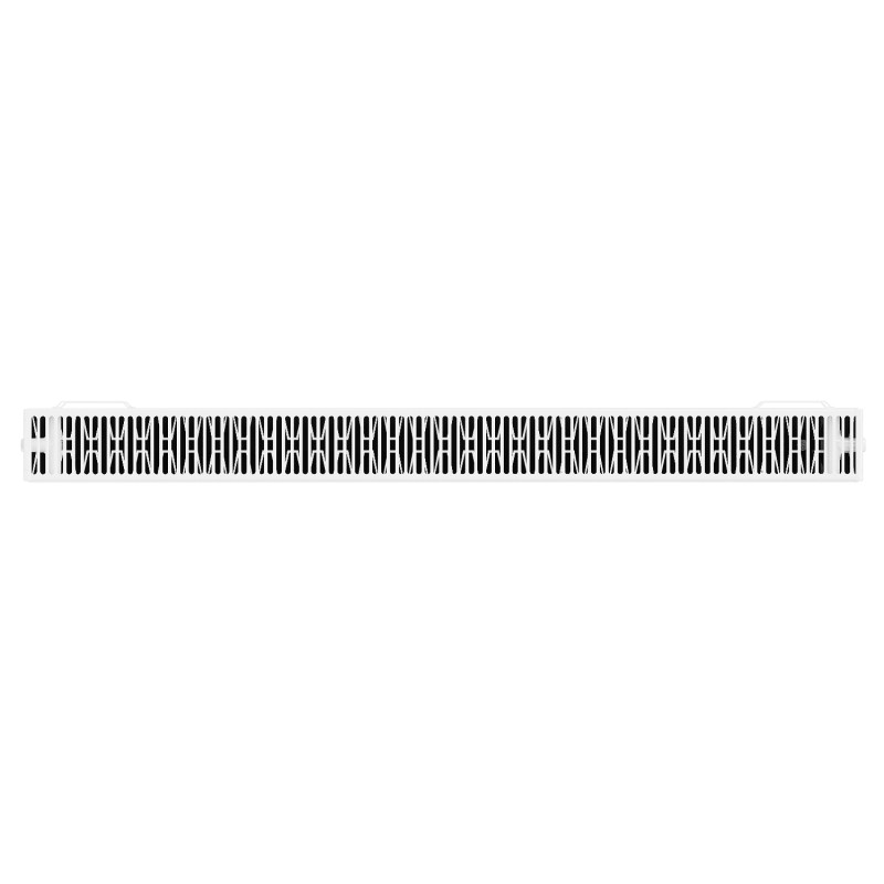 Mexen CF22 Plokščias plokštelinis radiatorius 600 x 1400 mm, šoninis prijungimas, 2215 W, baltas - W422F-060-140-00