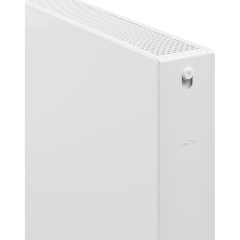 Mexen CF22 Plokščias plokštelinis radiatorius 600 x 1400 mm, šoninis prijungimas, 2215 W, baltas - W422F-060-140-00