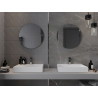 Mexen Alto apvalus vonios kambario veidrodis 60 cm - 9853-060-060-000-00